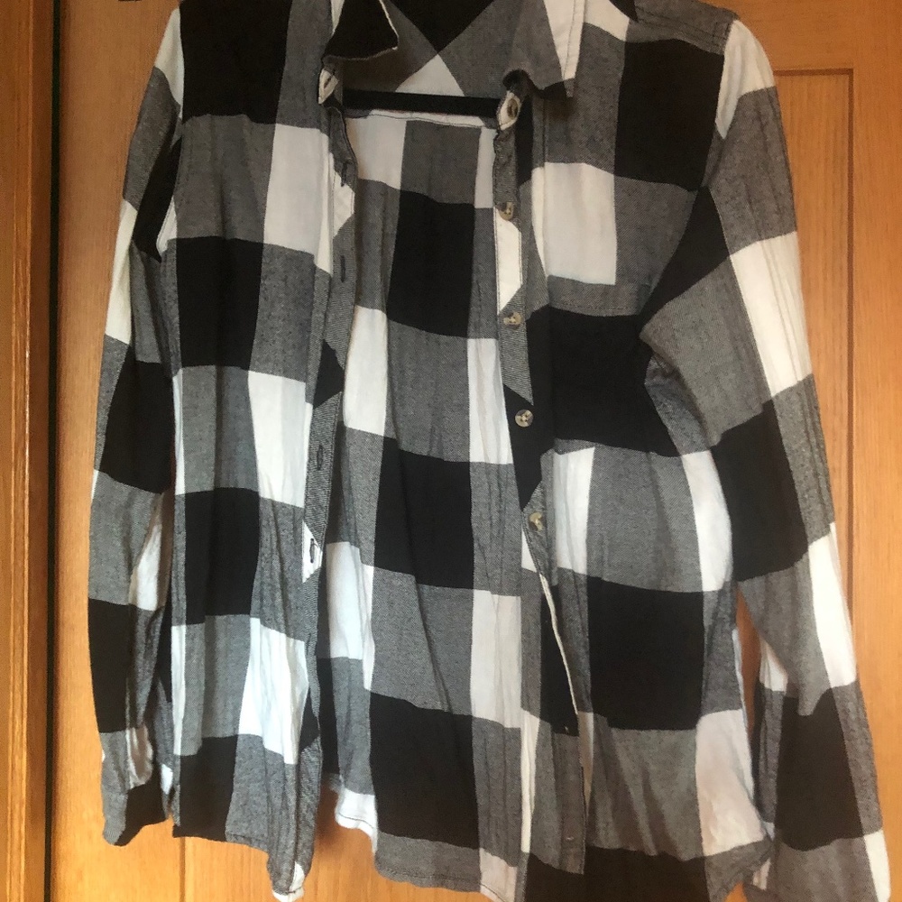 Maurice’s button up plaid